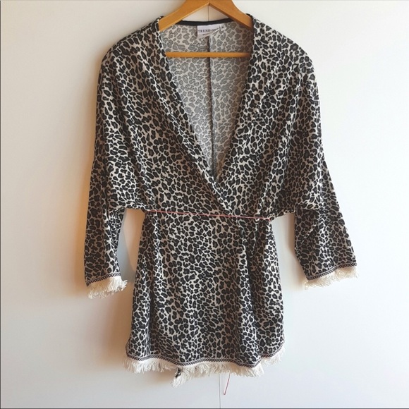 TREND ONE Open Front Cardigan - Picture 2 of 5